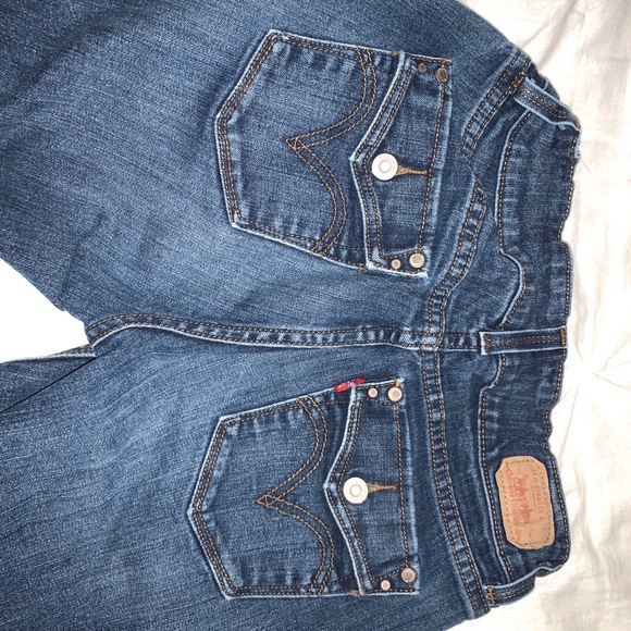 Levi ripped 526 slender boot cut jeans - Picture 11 of 14